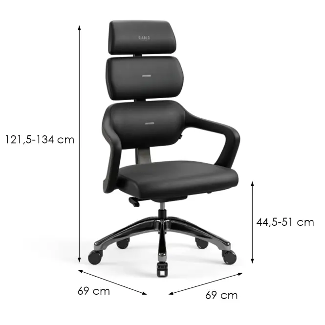 Kancelárske kreslo V-Modular Čierna,2