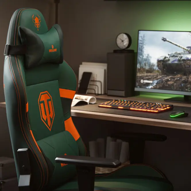 Otočné kreslo Diablo X-One 2.0 World Of Tanks,12