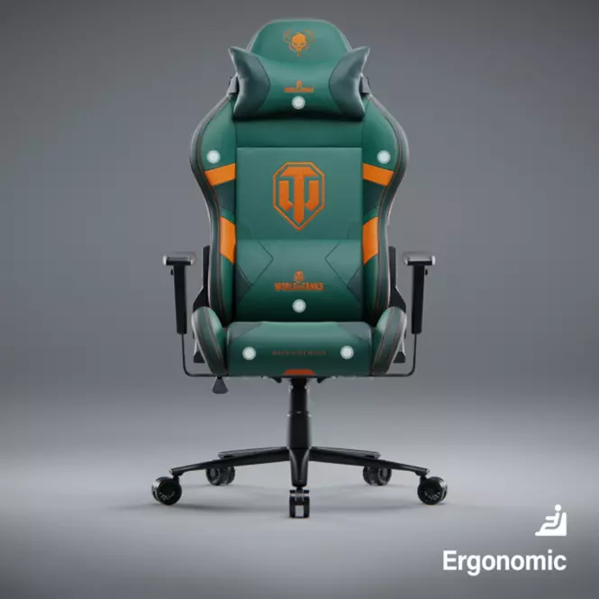 Otočné kreslo Diablo X-One 2.0 World Of Tanks