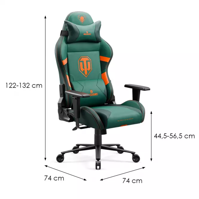 Otočné kreslo Diablo X-One 2.0 World Of Tanks