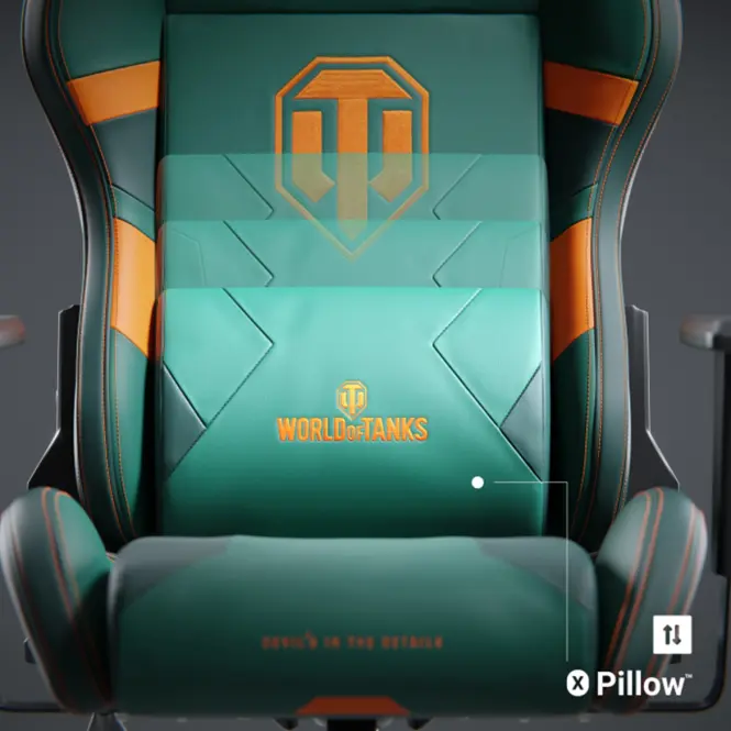 Otočné kreslo Diablo X-One 2.0 World Of Tanks,6