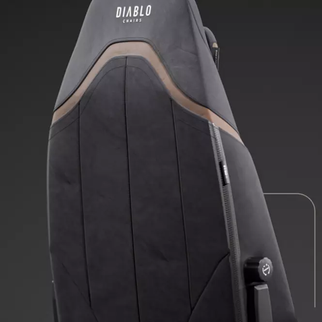 Otočné kreslo Diablo X-Eye 2.0 Čierna