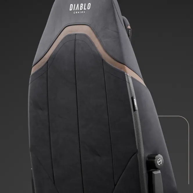 Otočné kreslo Diablo X-Eye 2.0 Čierna,4