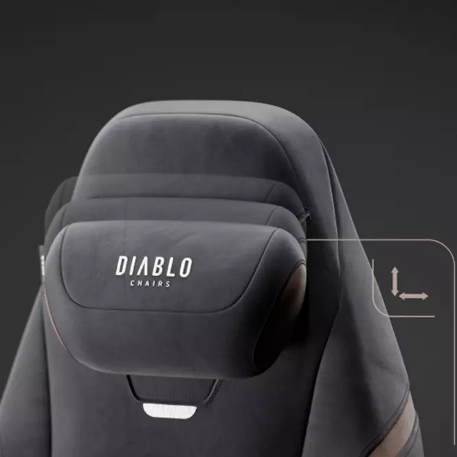 Otočné kreslo Diablo X-Eye 2.0 Čierna