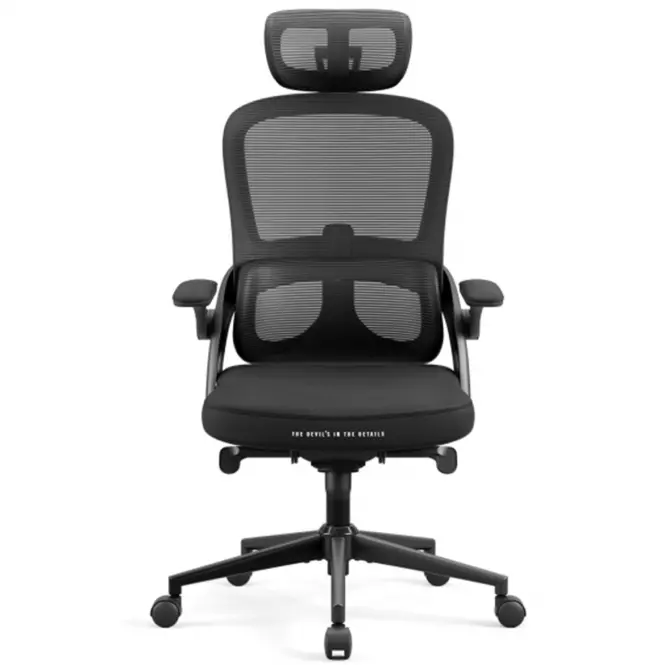 Kancelárske kreslo Diablo V-Light Čierna,3