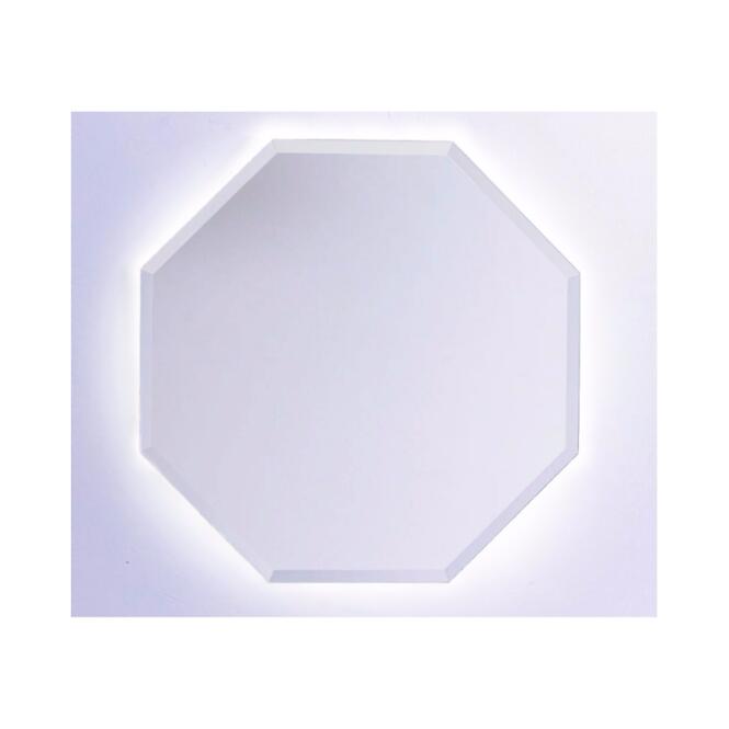 Zrkadlo Heksagon LED 60x60,2