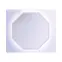 Zrkadlo Heksagon LED 60x60,2