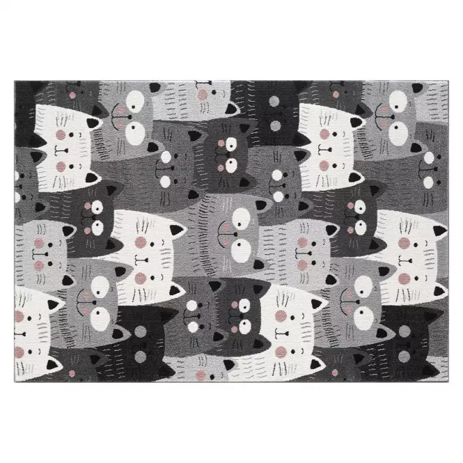 Koberec Frisee Soft Kids 1,33/1,9 F0711 šedá