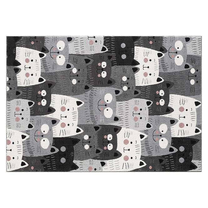 Koberec Frisee Soft Kids 1,33/1,9 F0711 šedá