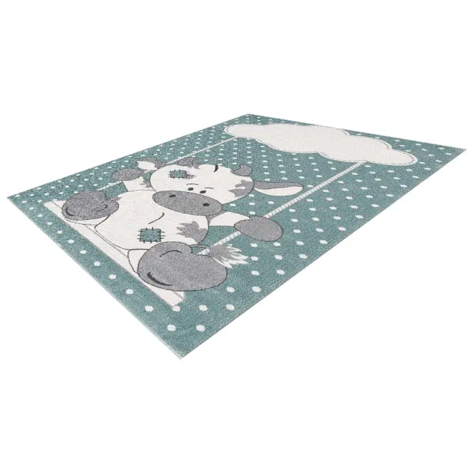 Koberec Frisee Soft Kids 1,33/1,9 A1082 modrá,3