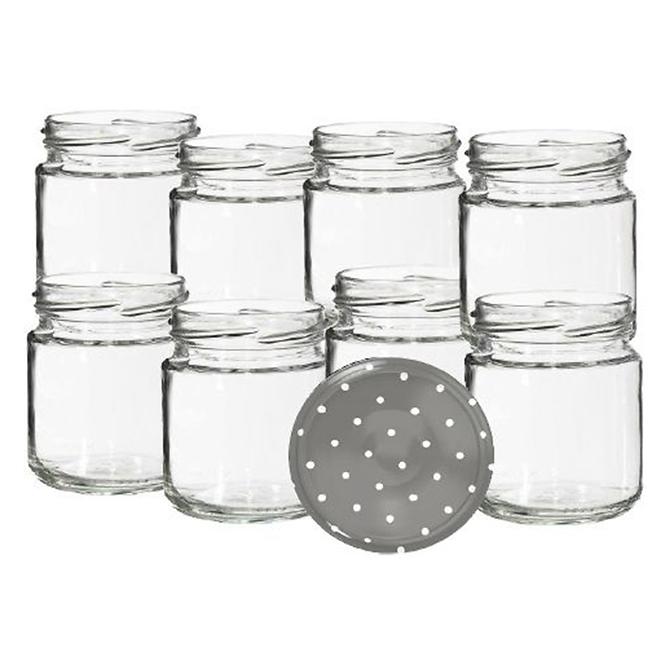 Zaváracie poháre s viečkom 40 ml 8 kusov