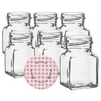 Zaváracie poháre s viečkom 150 ml 6 ks