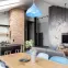 Lampa Kupidyn 2998/Z-B-1 modrá LW1,4