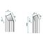 Magnetickú lištu Molier chróm 190 Rea K3261,2