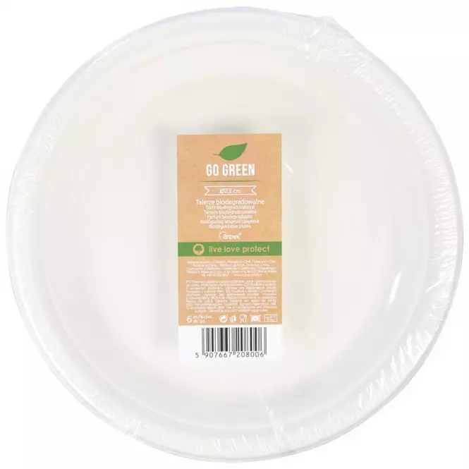 Taniere 23cm - cukrová trstina (6ks)
