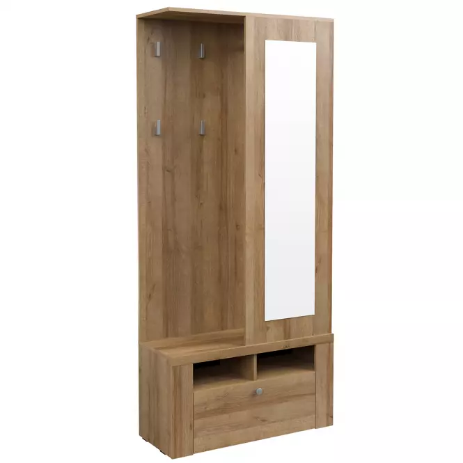 Predsieňový nábytok Larona I 14 dub riviera svetlé,2