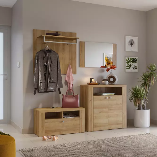 Predsieňový nábytok Larona I 14 dub riviera svetlé,7