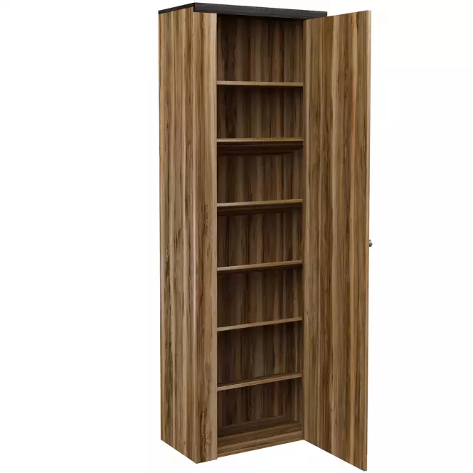 Skriňa Larona 1D 88 satin nussbaum