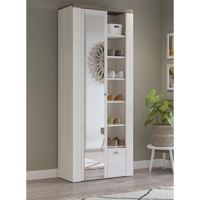 Skriňa Larona 1D 1S 87 sonoma truffel