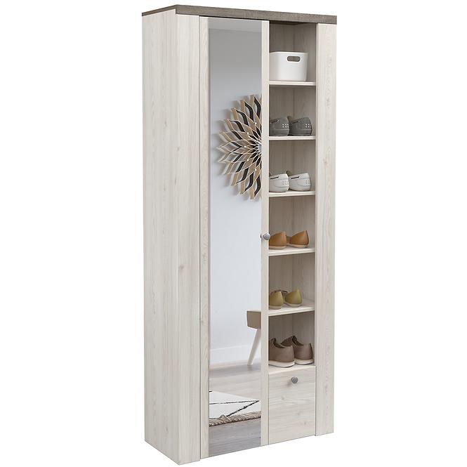 Skriňa Larona 1D 1S 87 sonoma truffel