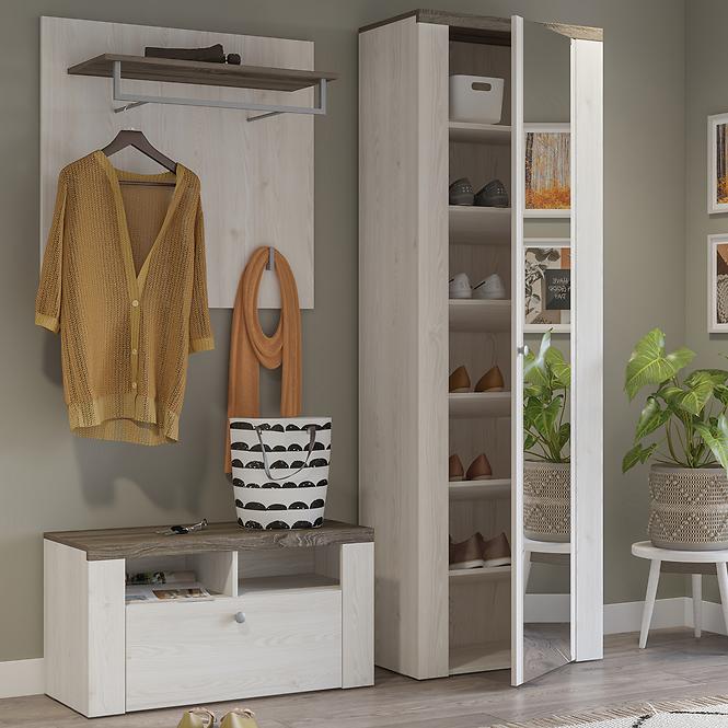 Skriňa Larona 1D 1S 87 sonoma truffel