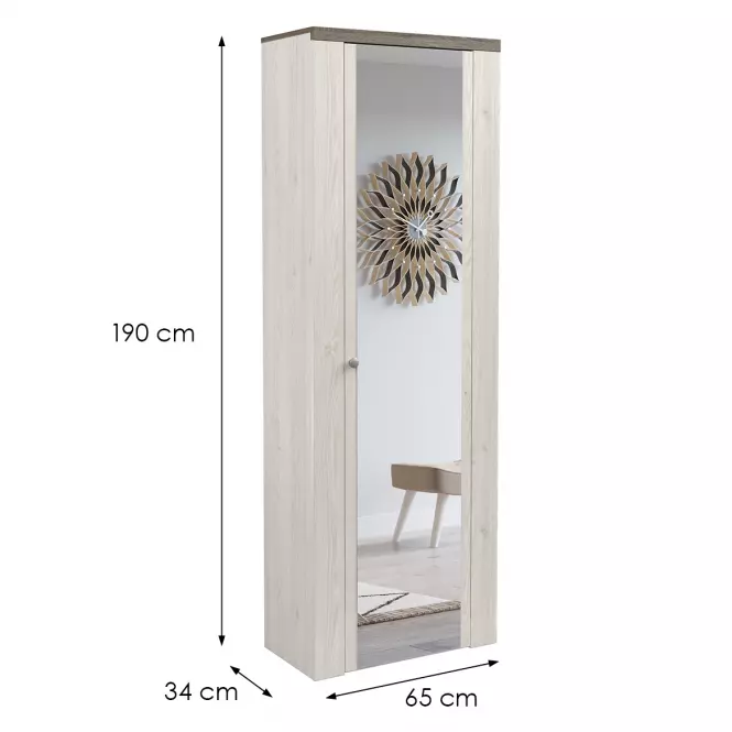 Skriňa Larona 1D 88 sonoma truffel