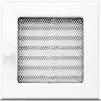 Komínová mriežka biela so žalúziou 17X17 4F1717ZW