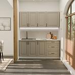 Kuchynská linka Stilo Claygrey/Biely 180cm bez pracovnej dosky