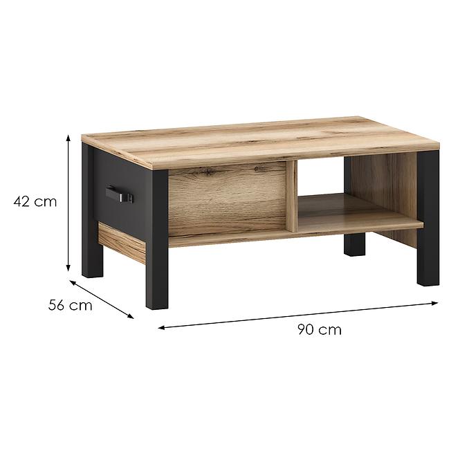 Konferenčný Stolík 1s Derby T Light + Black