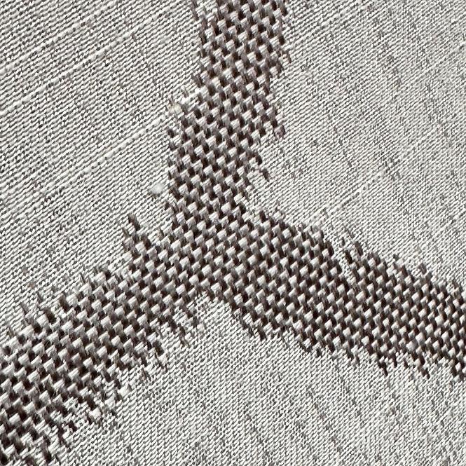 Obliečka Eclipset 45x45 strieborná