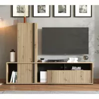Obývacia Stena Chania Artisan/Čierna 11013496