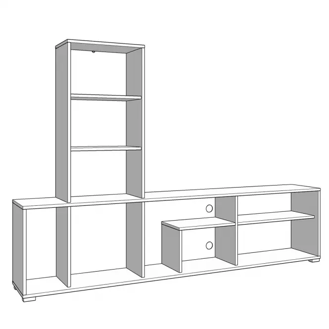 Obývacia Stena Chania Artisan/Čierna 11013496,7
