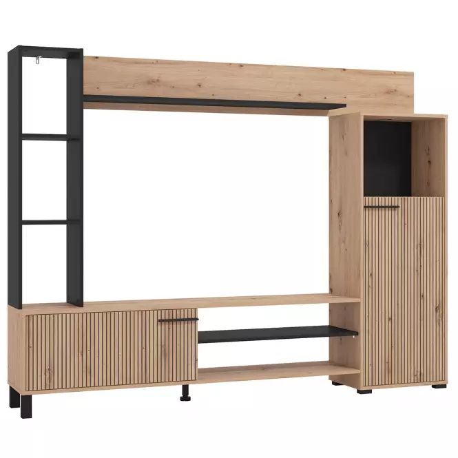 Obývacia Stena Retimno Artisan/Čierna 11013492,2