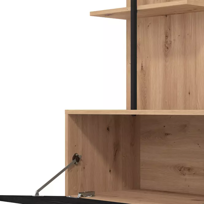 Obývacia Stena Evora Artisan/Čierna 11011202,5