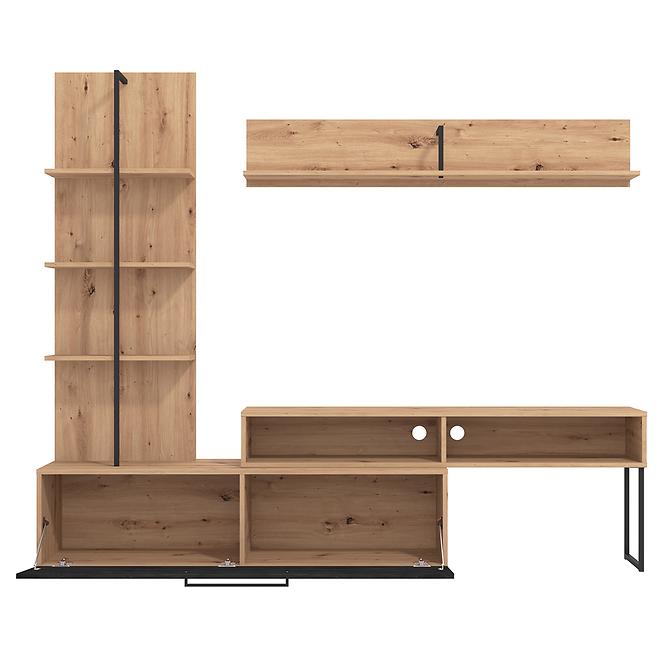 Obývacia Stena Evora Artisan/Čierna 11011202