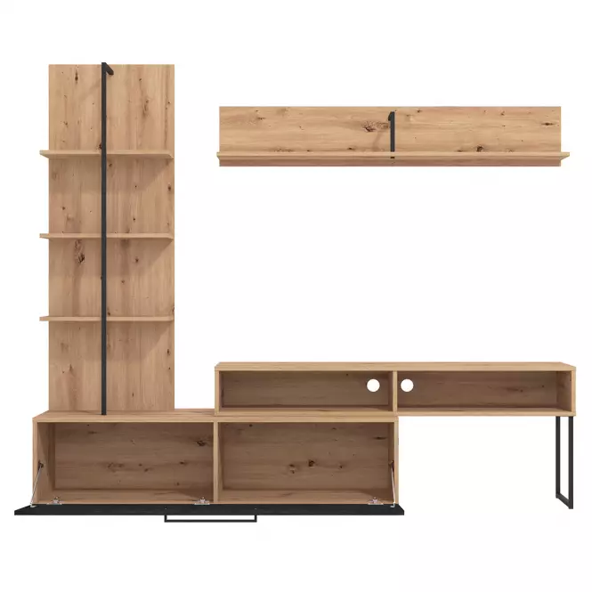 Obývacia Stena Evora Artisan/Čierna 11011202,7