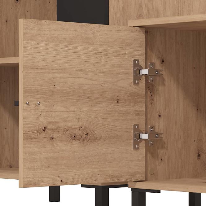 Obývacia Stena Balos Artisan/Čierna 11013505,10