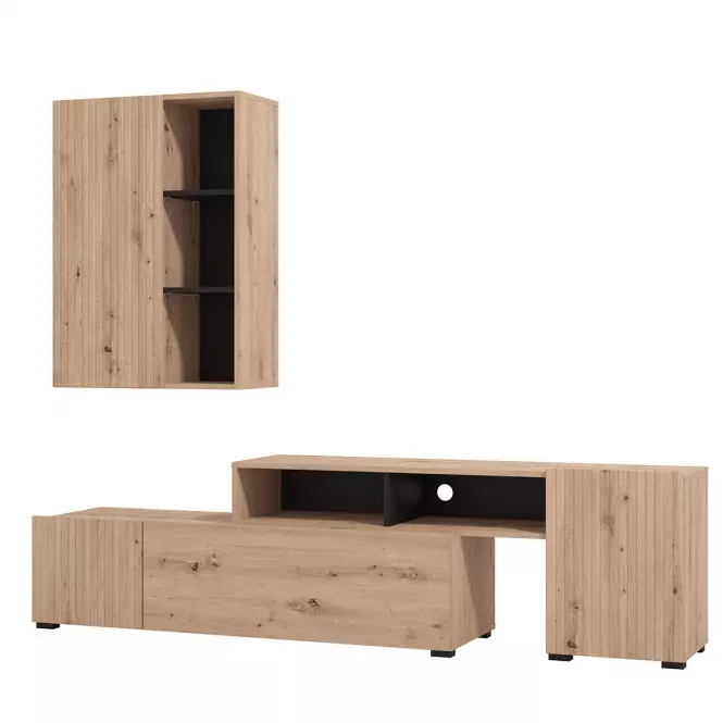 Obývacia Stena Balos Artisan/Čierna 11013505