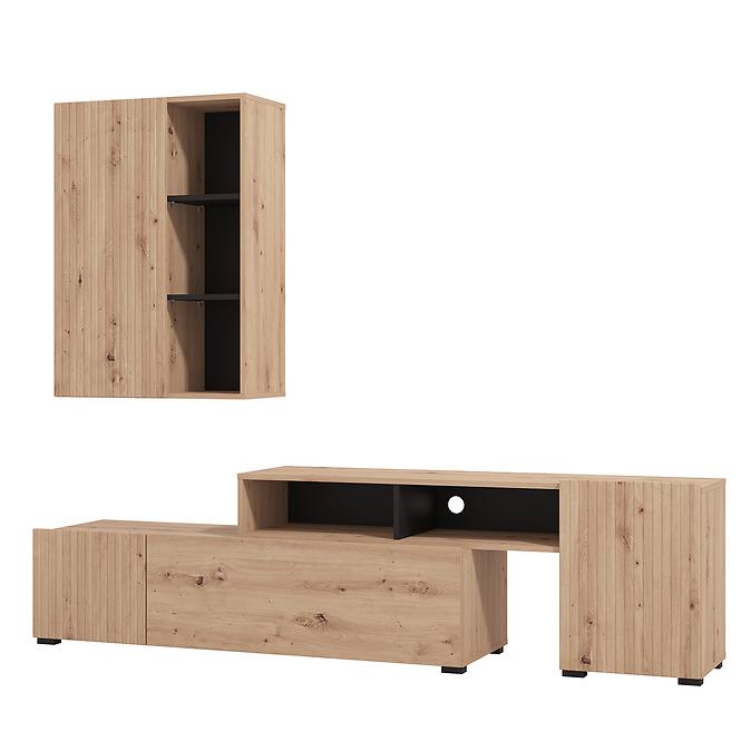Obývacia Stena Balos Artisan/Čierna 11013505,4