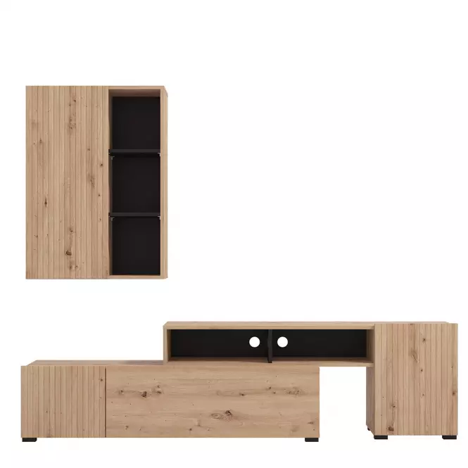 Obývacia Stena Balos Artisan/Čierna 11013505