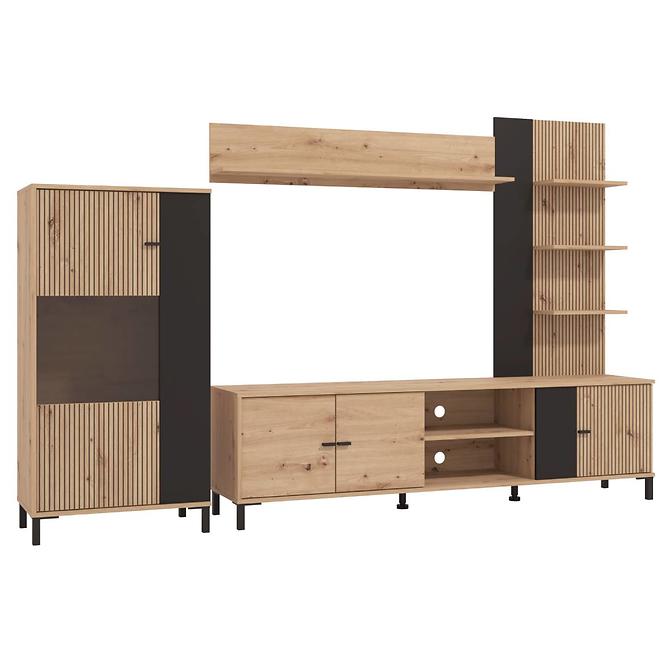 Obývacia Stena Avignon Artisan/Čierna 11013348