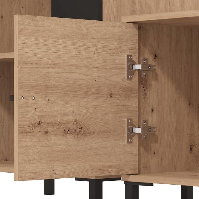 Obývacia Stena Avignon Artisan/Čierna 11013348