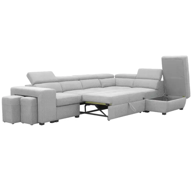Rohová sedacia súprava Positano 2XPUFA+B+1+2F+R+1+OTM Antology 15 SZ,2