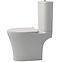 Wc Kombi Zara Round Rimless s doskou volne padajúca,2