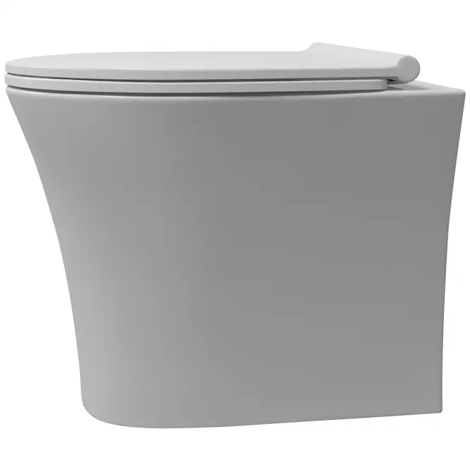 Závesná WC misa Zara Round Rimless s doskou volne padajúca