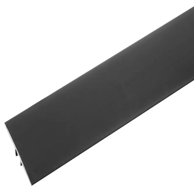 Lišta ochranná zatlačovacia plochý LWP 35 5W1 C35 0,93m čierny 