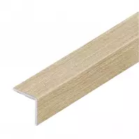 Schodiskový profil rohový 20PK 1,35m dub svetlý