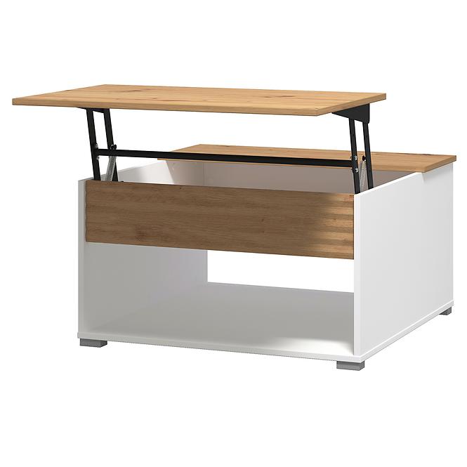 Konferenčný stolík Taranto Artisan/Biela 11013076,7