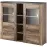Komoda Larona 2D satin nussbaum 46