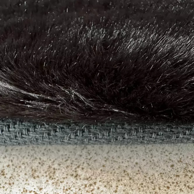 Koberec Rabbit Fur Timmy-F 1,2/1,8 Tfc9 čierna  